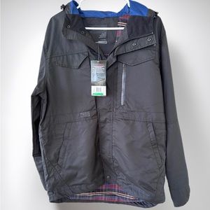 Oakley Men’s Spoiler Jacket Size L Raincoat Black